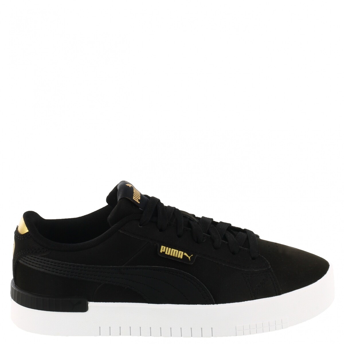 Championes de Mujer Puma Jada Renew Nobuck Puma - Negro - Dorado 