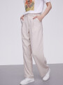 Pantalon Acacia Beige Claro