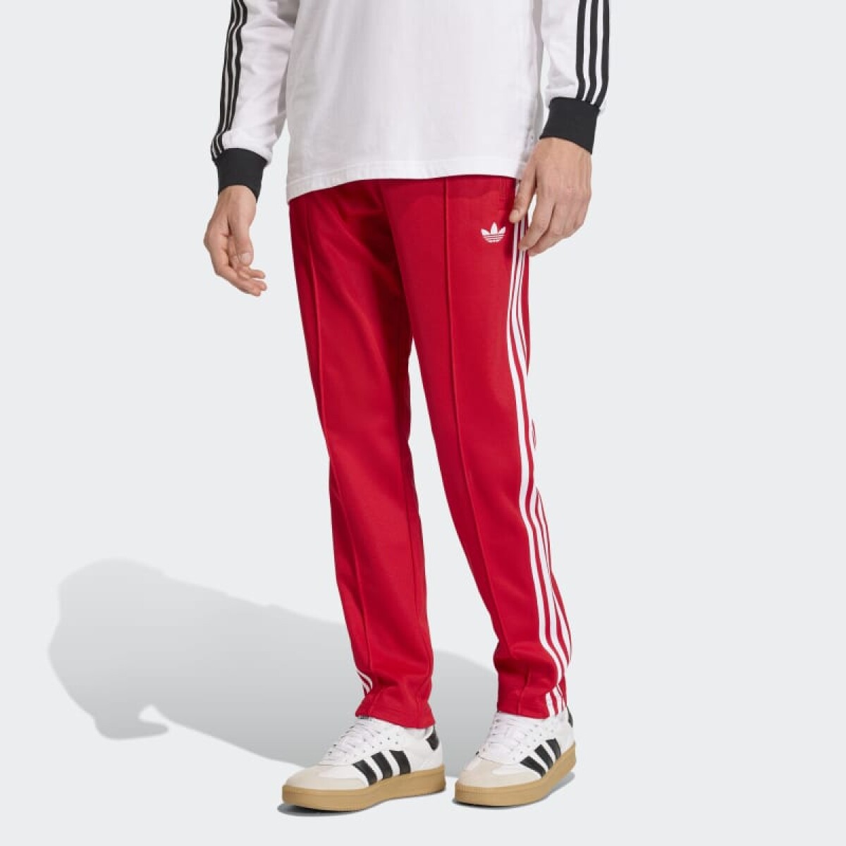 Pantalon Adidas Classic - Rojo 