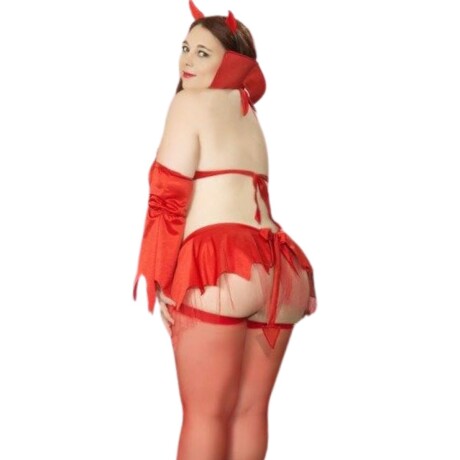 Disfraz Sexy De Diablita XXL Queen Disfraz Sexy De Diablita XXL Queen