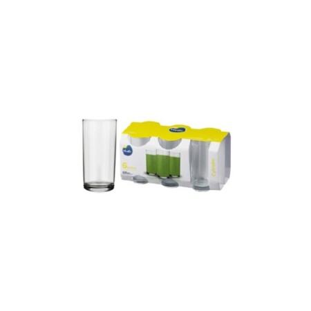 VASO REFRESCO CYLINDER 300ML NADIR X 6 VASO REFRESCO CYLINDER 300ML NADIR X 6
