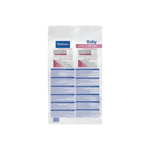 Virbac Dog Baby Large & Medium 3kg | Crecimiento Saludable Virbac Dog Baby Large & Medium 3kg | Crecimiento Saludable