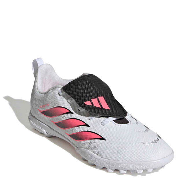 Championes de Niños Adidas Predator Club Ft El Tf Blanco - Rosado