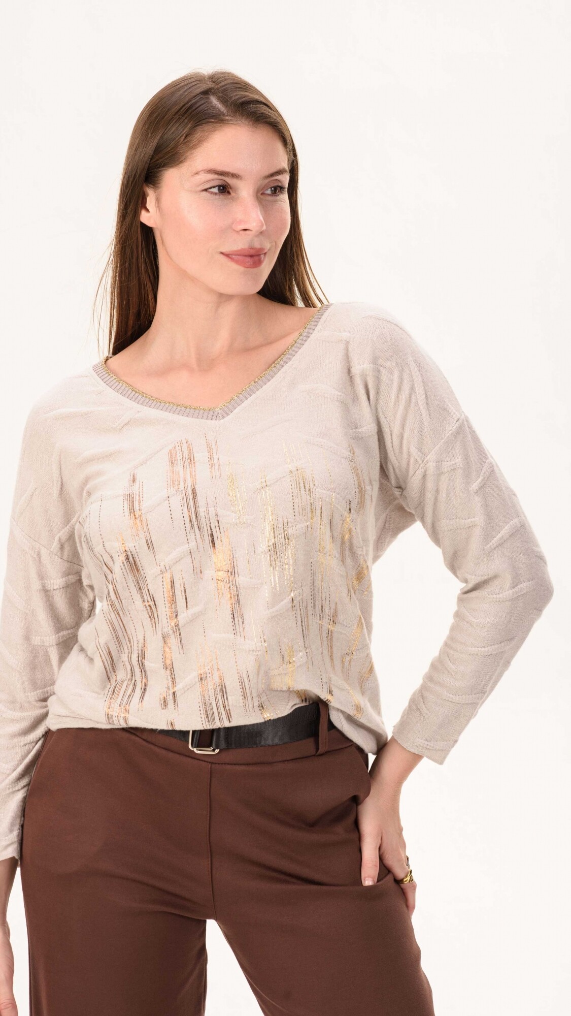 Blusa Ginebra Beige