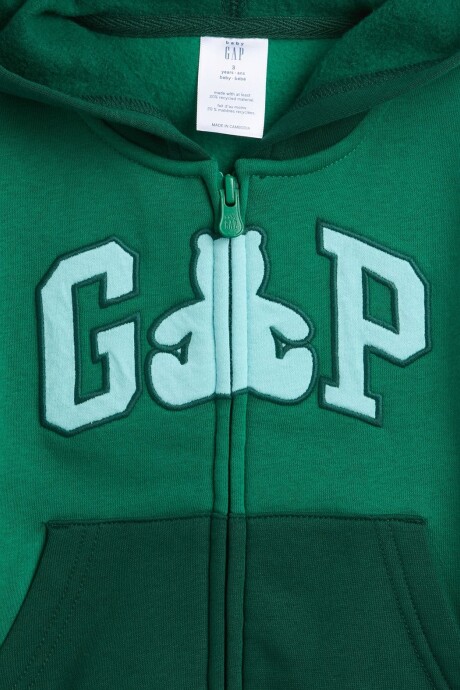Canguro Logo Gap Toddler Niño Holiday Green