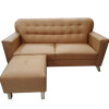 SOFA 3C GABO ESCANDINAVO c/Isla Patas de Madera Sin color