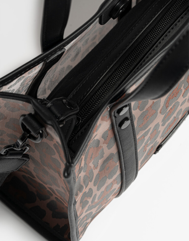 City Cartera Formato City - Estampado Animal Print