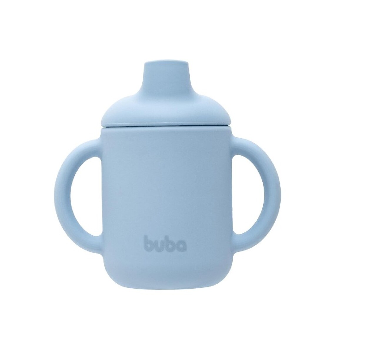 Vaso entrenamiento 100% silicona - buba - celeste 