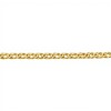 Pulsera Barbada doble -Oro bajo-Sin Piedra-PU8043 sinpiedra