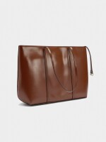 Bolso Para Portátil De 13" Liso camel