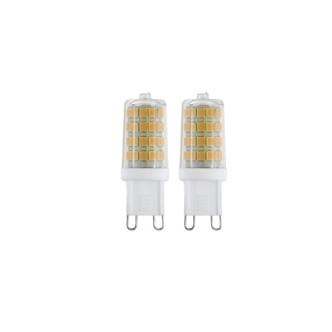 Lámpara LED G9 (KIT X2 unidades) 3W/3000K EG2015
