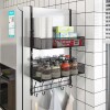 Estante perchero colgante para puerta hierro Estante perchero colgante para puerta hierro