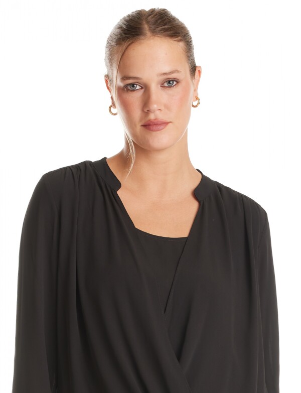 Blusa Twofer NEGRO