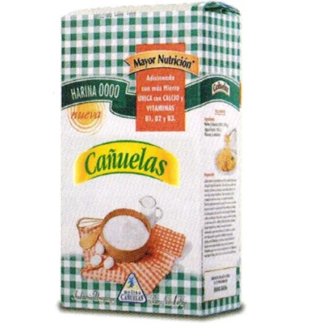 HARINA TRIGO CAÑUELAS 0000 1K HARINA TRIGO CAÑUELAS 0000 1K