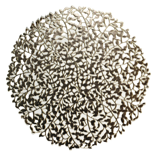 MANTEL INDIVIDUAL GARDEN 38X38CM DORADO DORADO