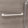 Barra de apoyo horizontal 457 mm blanco anti-bacterial Barra De Apoyo Horizontal 457 Mm Blanco Anti-bacterial