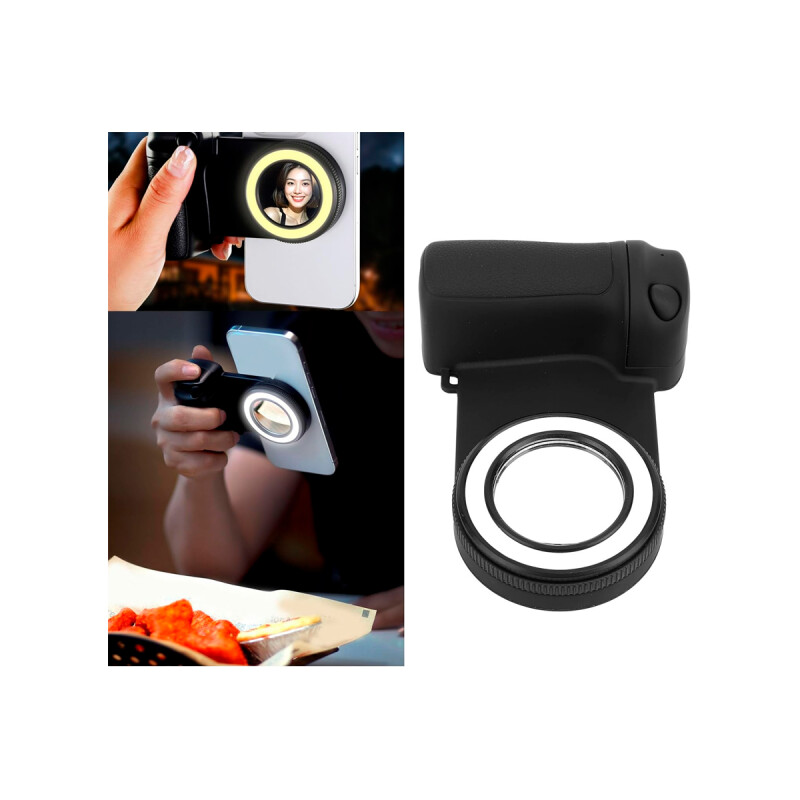 Soporte antivibración para celular magnético con luz Soporte Antivibración Para Celular Magnético Con Luz