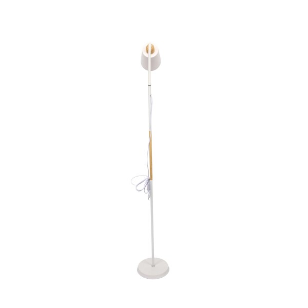 Lámpara De Pie Moderna Nórdica Para Living Con Brazo Flexible de 1.5 Metros Imback Color Blanco Lámpara De Pie Moderna Nórdica Para Living Con Brazo Flexible de 1.5 Metros Imback Color Blanco