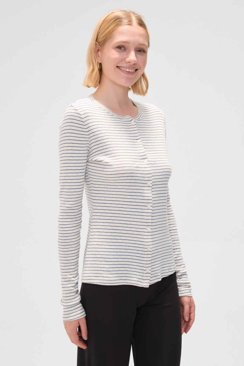 Cardigan Fardo - Azul 