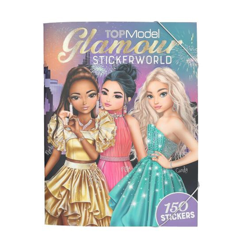 Libro de stickers Glamour Top Model Libro de stickers Glamour Top Model
