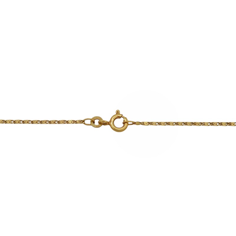 Cadena oro Lumacchina-Oro bajo -Sin Piedra-CD8058 sinpiedra