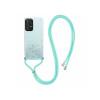 Protector Samsung Galaxy A52 con brillos y correa color verde Protector Samsung Galaxy A52 Con Brillos Y Correa Color Verde