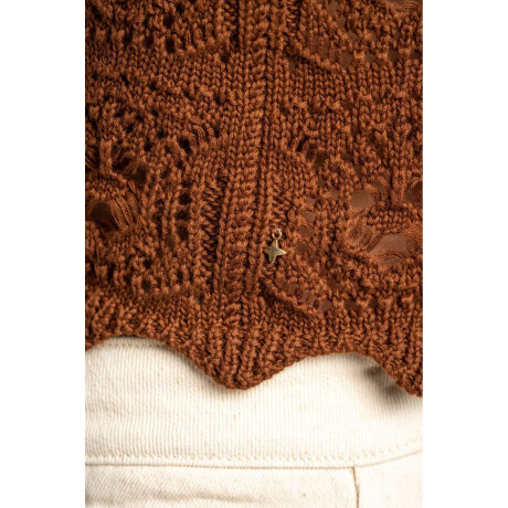 Top Texturado Chocolate