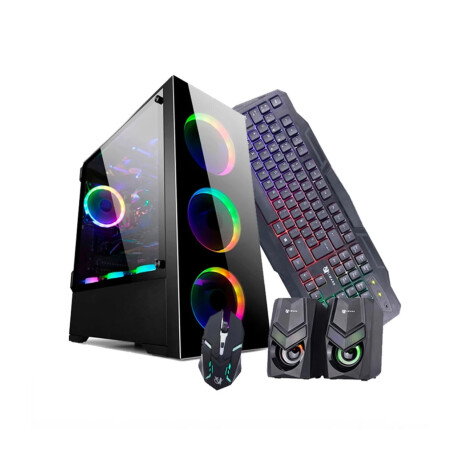 PC GAMER PREMIUM 3 AMD Ryzen 5 5500. RAM 8GB, Disco sólido 256GB+Disco Duro 500GB. Tarjeta RX 550 de 4GB DDR5 PC GAMER PREMIUM 3 AMD Ryzen 5 5500. RAM 8GB, Disco sólido 256GB+Disco Duro 500GB. Tarjeta RX 550 de 4GB DDR5