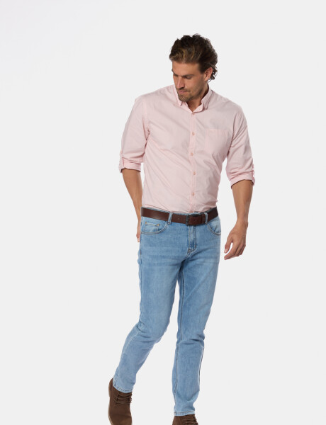 PANTALÓN DE JEAN SKINNY Celeste
