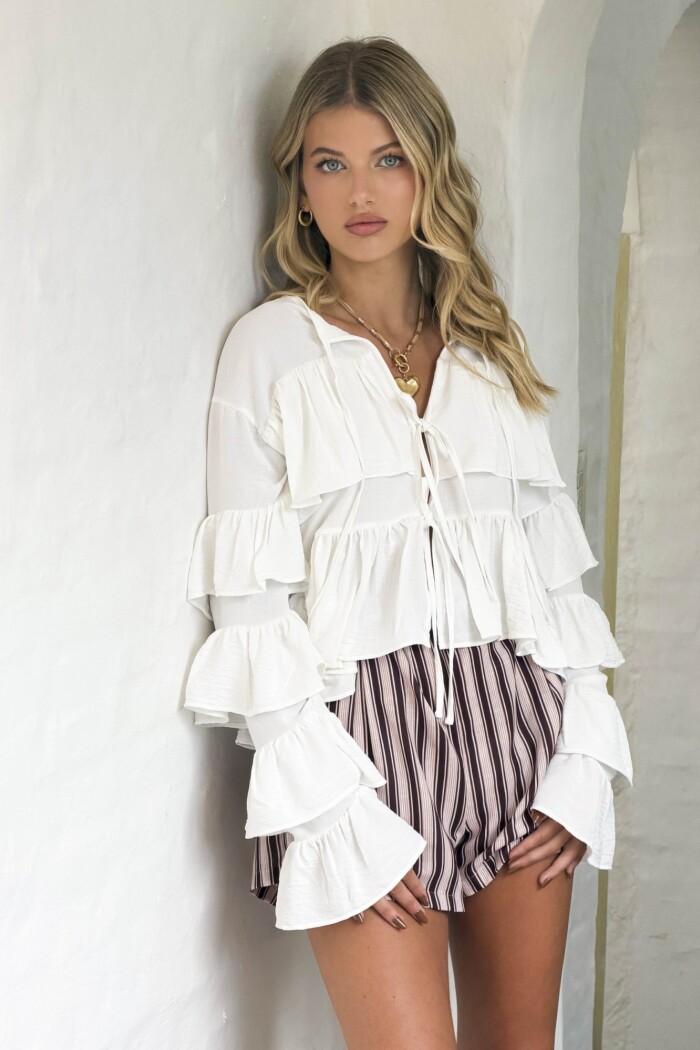 BLUSA SAVANNA WHITE BLUSA SAVANNA WHITE