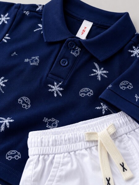 CONJUNTO COCOMIEL 8878 VARON AZUL