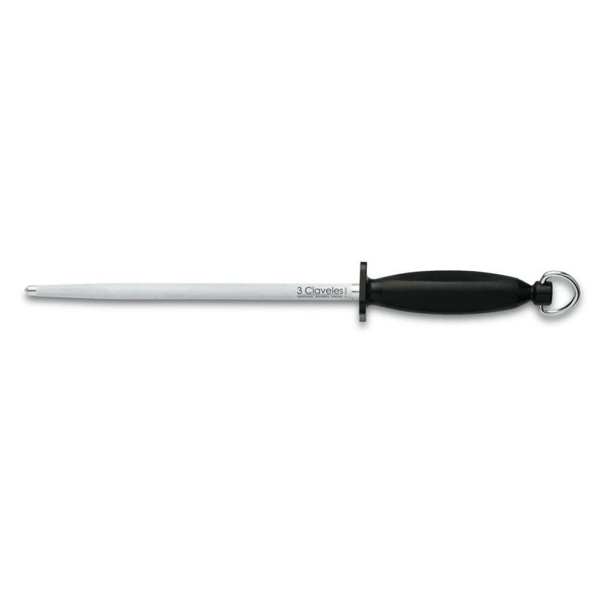Chaira Profesional 25Cm 3 Claveles - Cromo Duro Imantado 