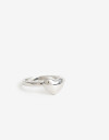 Anillos Chicos Metal Anillo Corazón Metal - Plateado Rodio