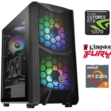 Equipo Gamer Ryzen 7 9800X3D, 32GB, 1TB Nvme, Rtx 5070 12GB 001
