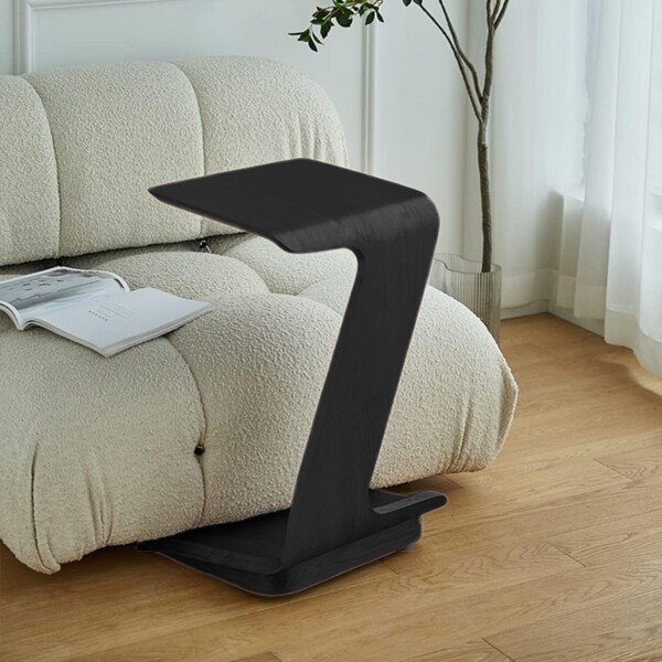 MESA AUXILIAR ZIGZAG negro - -