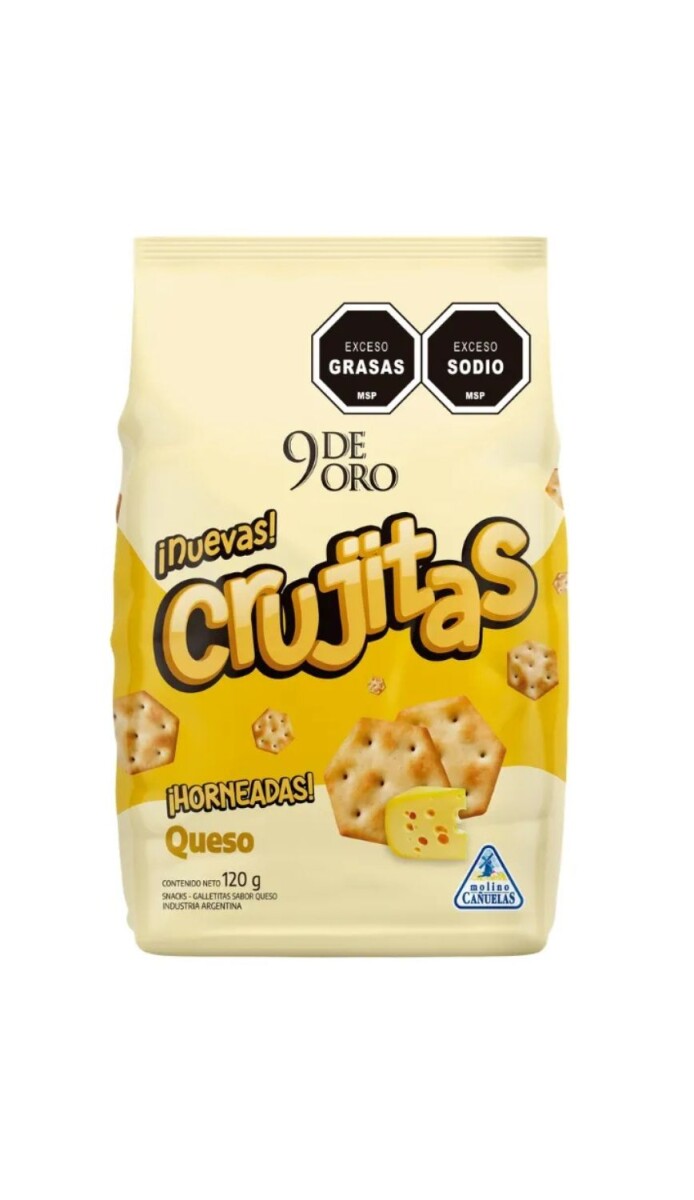 GALLETITA 9 ORO CRUJITAS QUESO 120g 