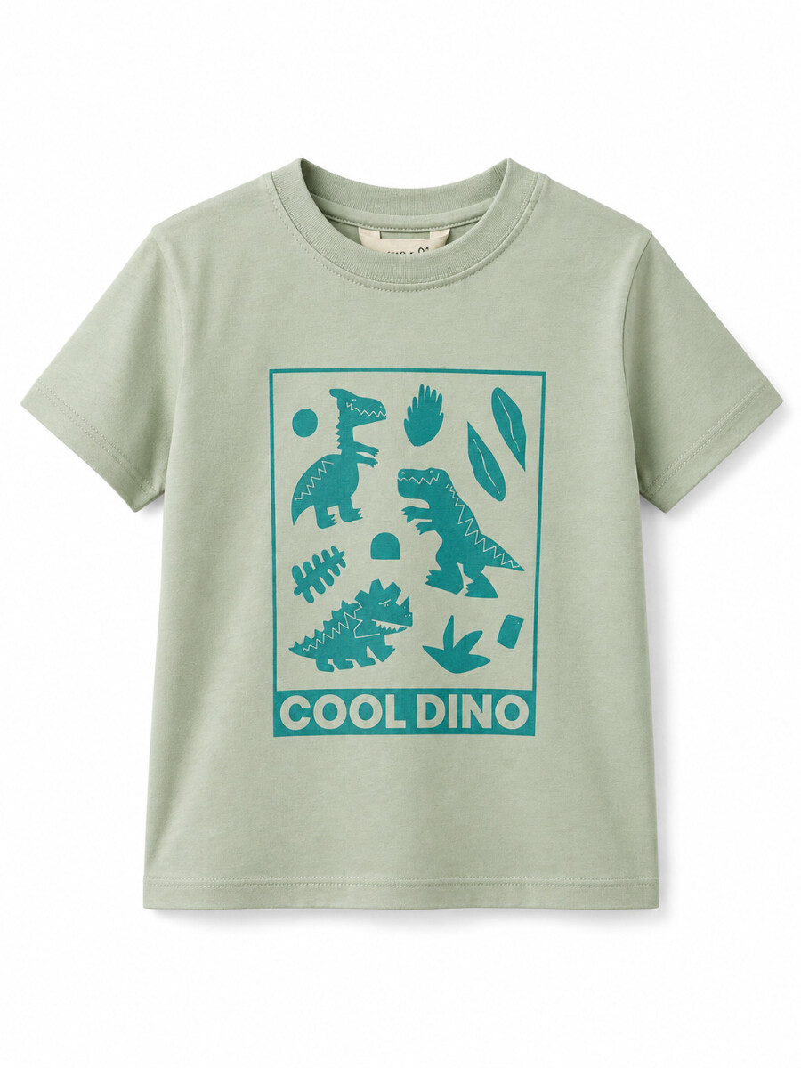 REMERA IÑAQUI GARDEN - VERDE GRISACEO 