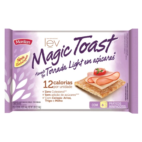 TOSTADAS MAGIC TOAST LIGHT 110G TOSTADAS MAGIC TOAST LIGHT 110G