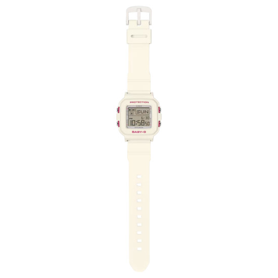 Reloj CASIO BABY-G BGD10KH-7DR Resina Blanco Esfera 40mm 0