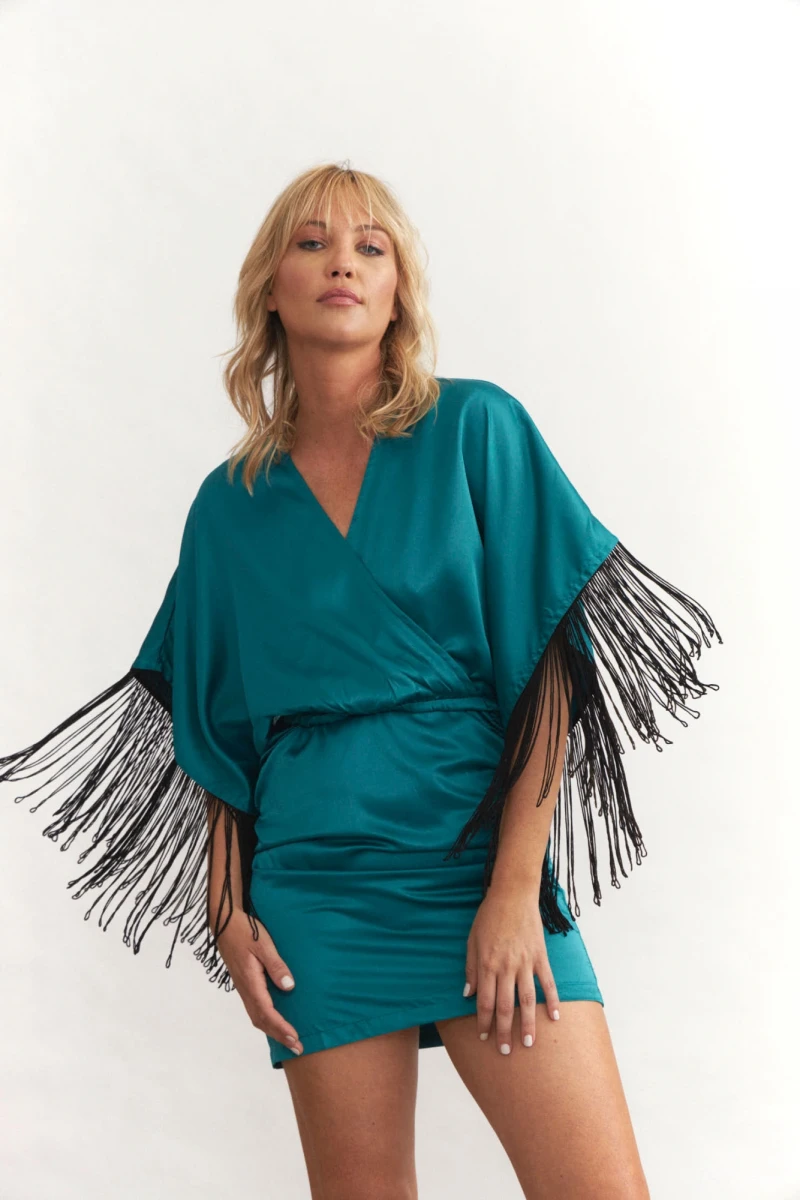 Vestido Cadiz - Celeste 