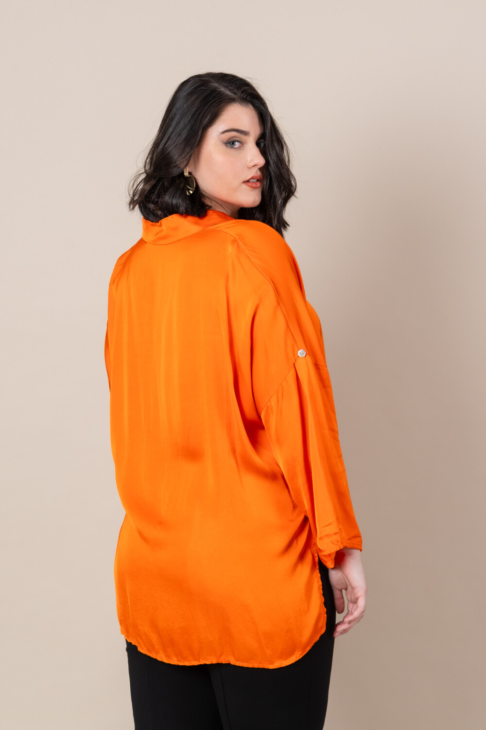 CAMISA SOLAR Naranja