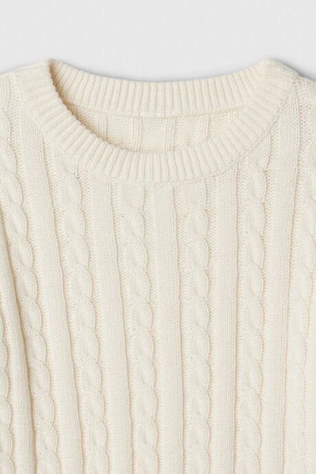 Buzo Ochos Toddler Niño Ivory Frost