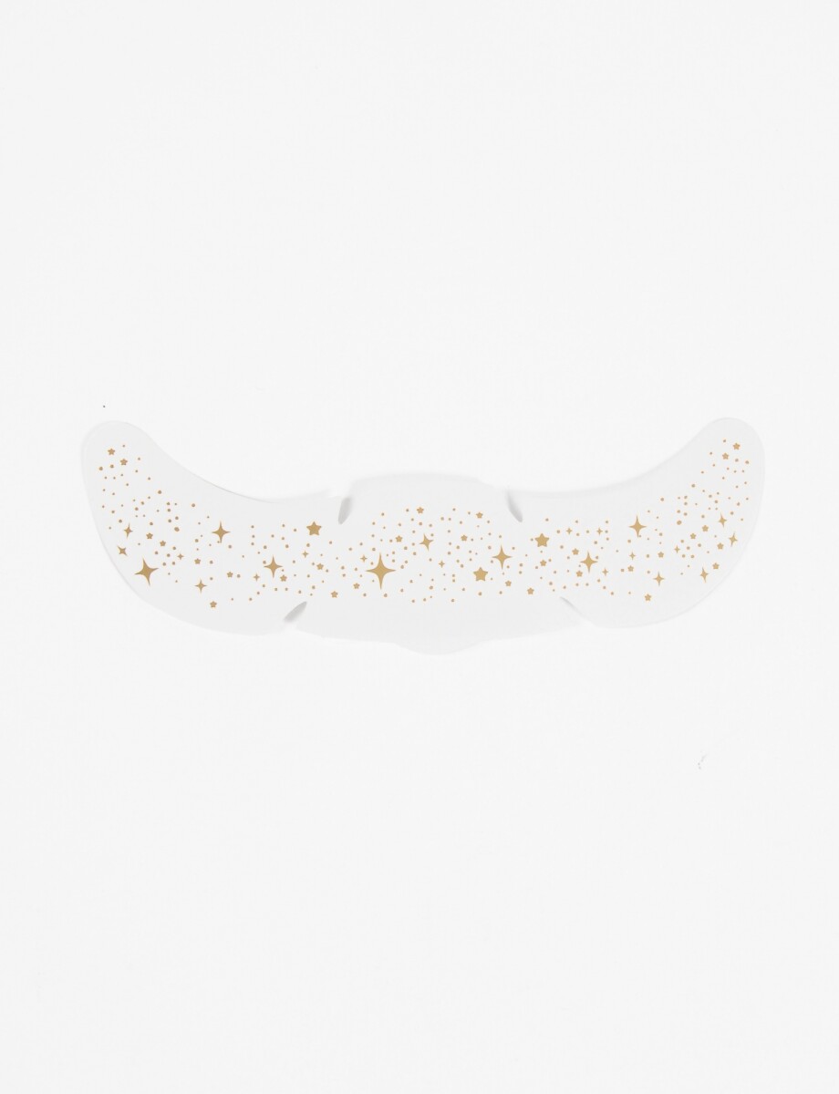 Glitter estrellas face make up - dorado 