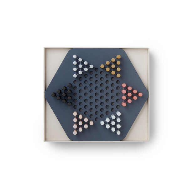 JUEGO DE MESA CHINESE CHECKERS CLASSICS BLANCO - UNICO