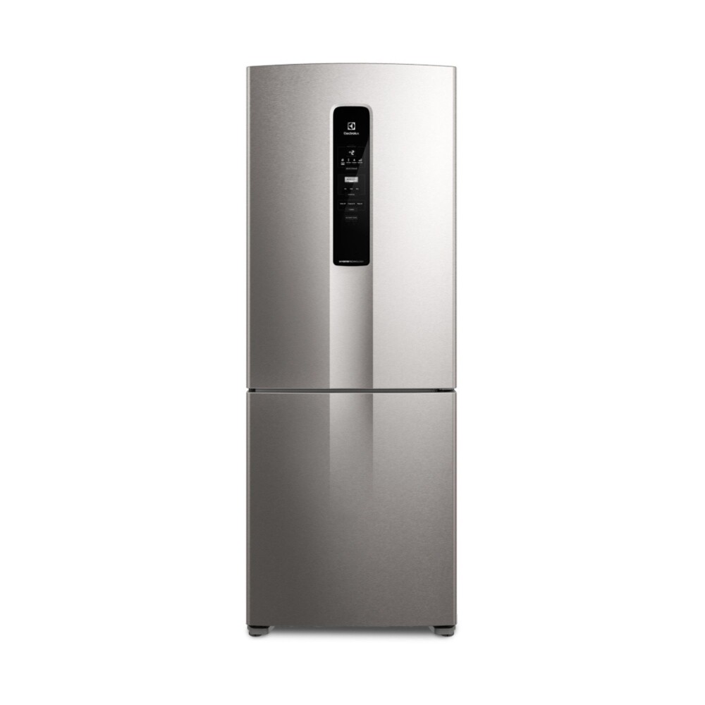 Refrigerador Frío Seco 527 Lts Inox S/D INVERTER<br /> Freezer abajo 194 Lts Gris