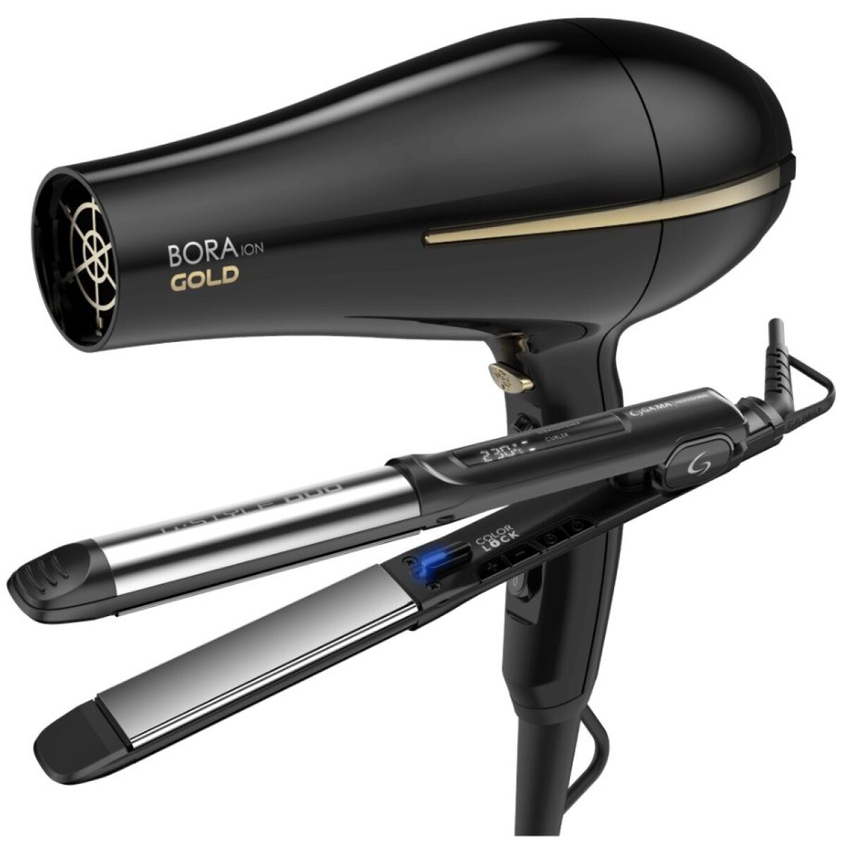 Combo Gama Pla GStyle Duo+ Secador Bora Gold 