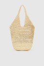 BOLSO LEAH LOGO HOBO RAFIA Natural