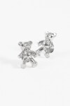 Boton de cintura teddy plateado