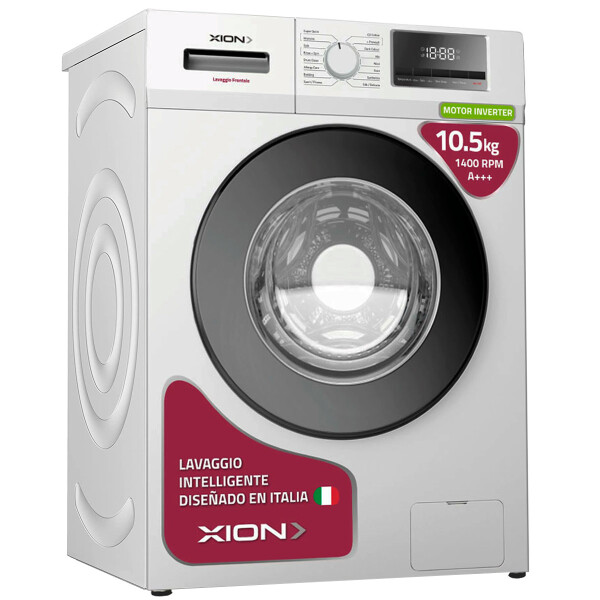 Lavarropas Inverter Xion Xi-lav100f 10 Kgs LAVARROPAS XION 10.5K INVERTER LAV100F