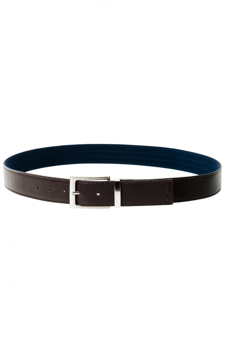 Cinto reversible - Marron 